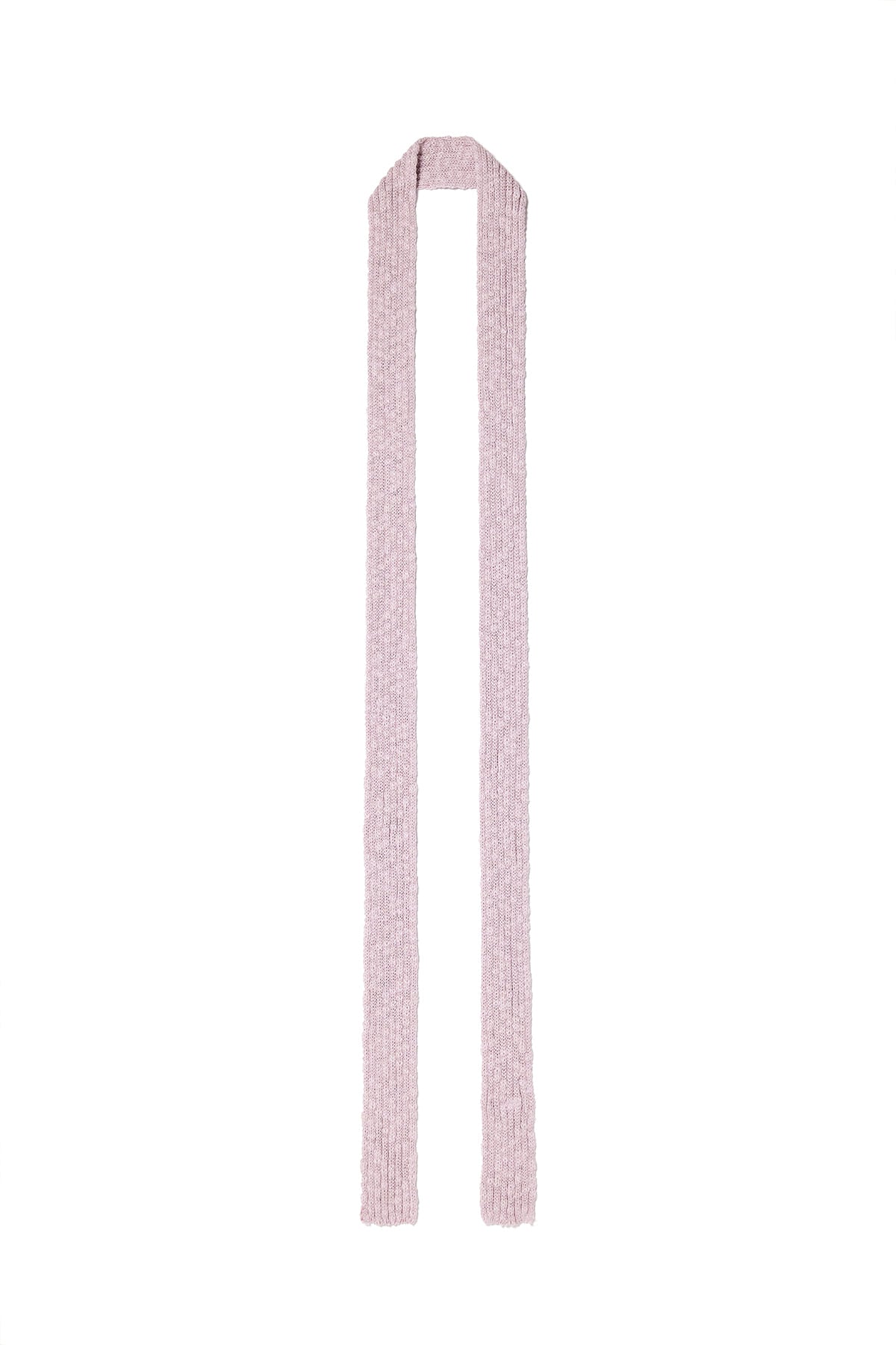 Matinkim String Layered Two Way Muffler IN Pink