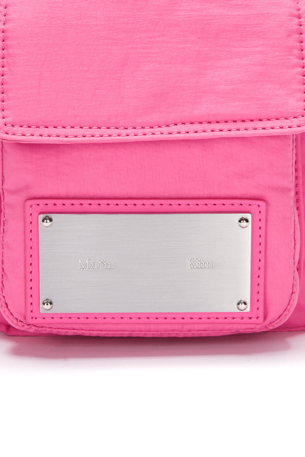 [matinkim] Cargo Cross Mini Bag IN Dark Pink