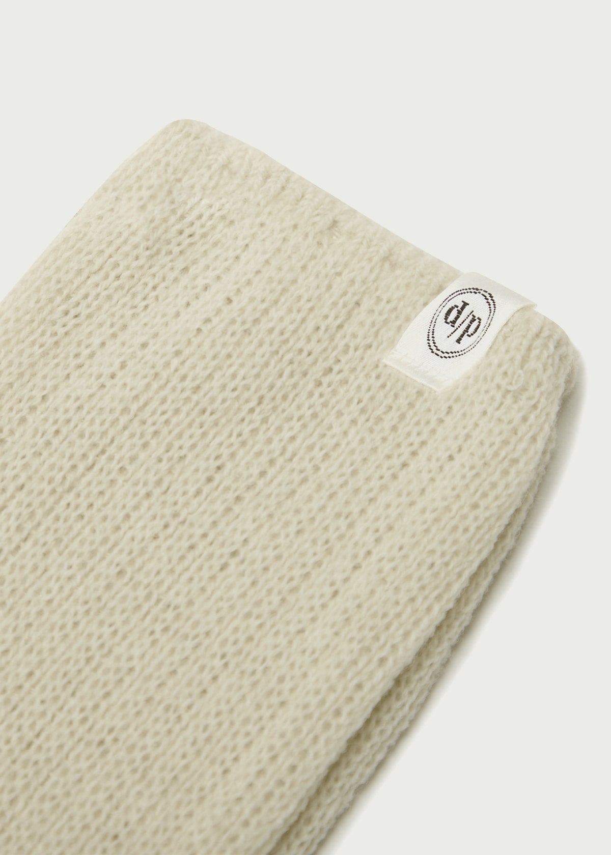 Depound sheer knit socks - light beige