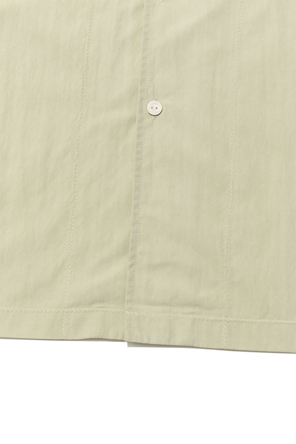 [matinkim] ZIGZAG STITCH POINT SHIRT FOR MEN IN LIGHT GREEN