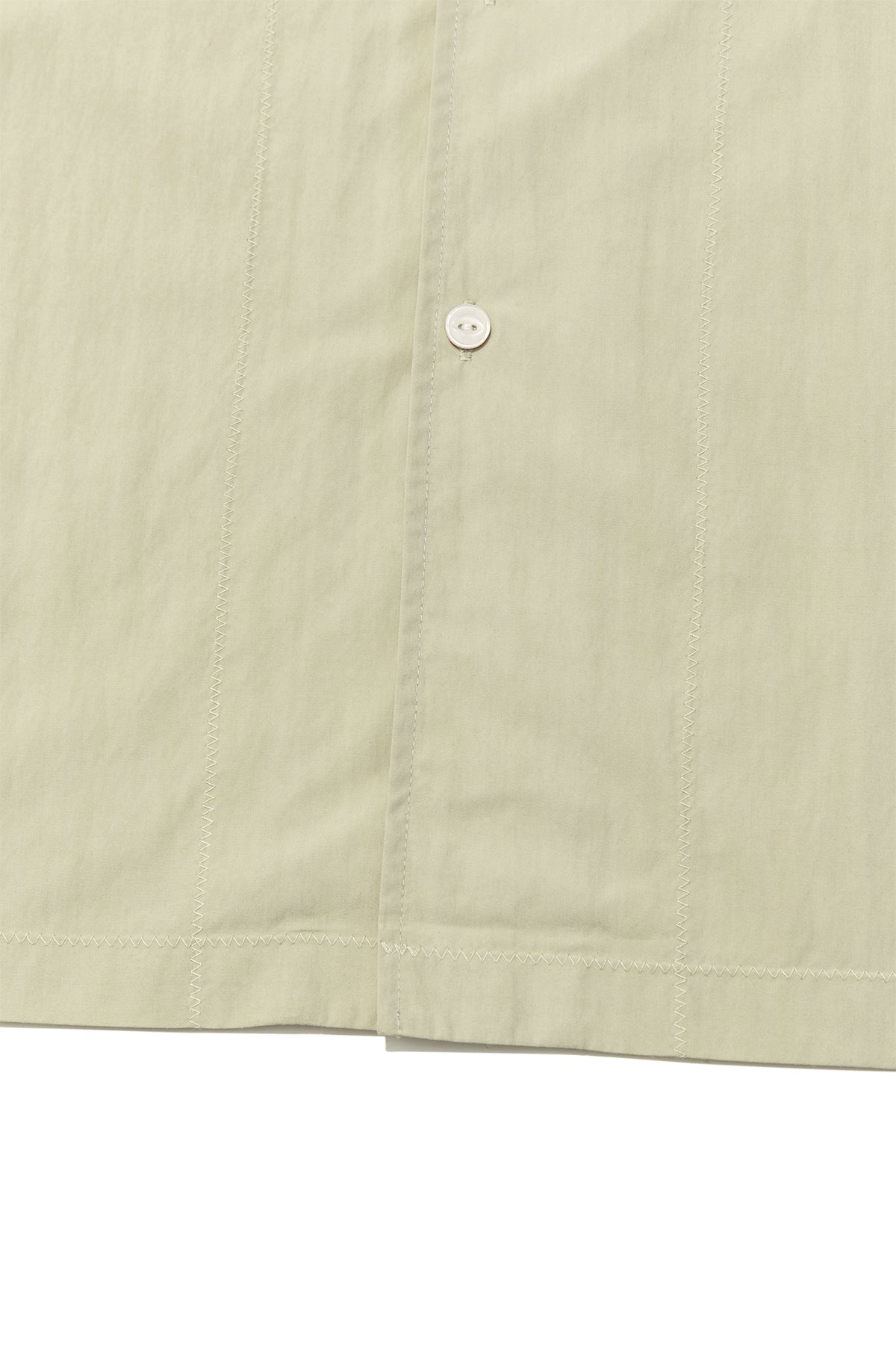 [matinkim] ZIGZAG STITCH POINT SHIRT FOR MEN IN LIGHT GREEN