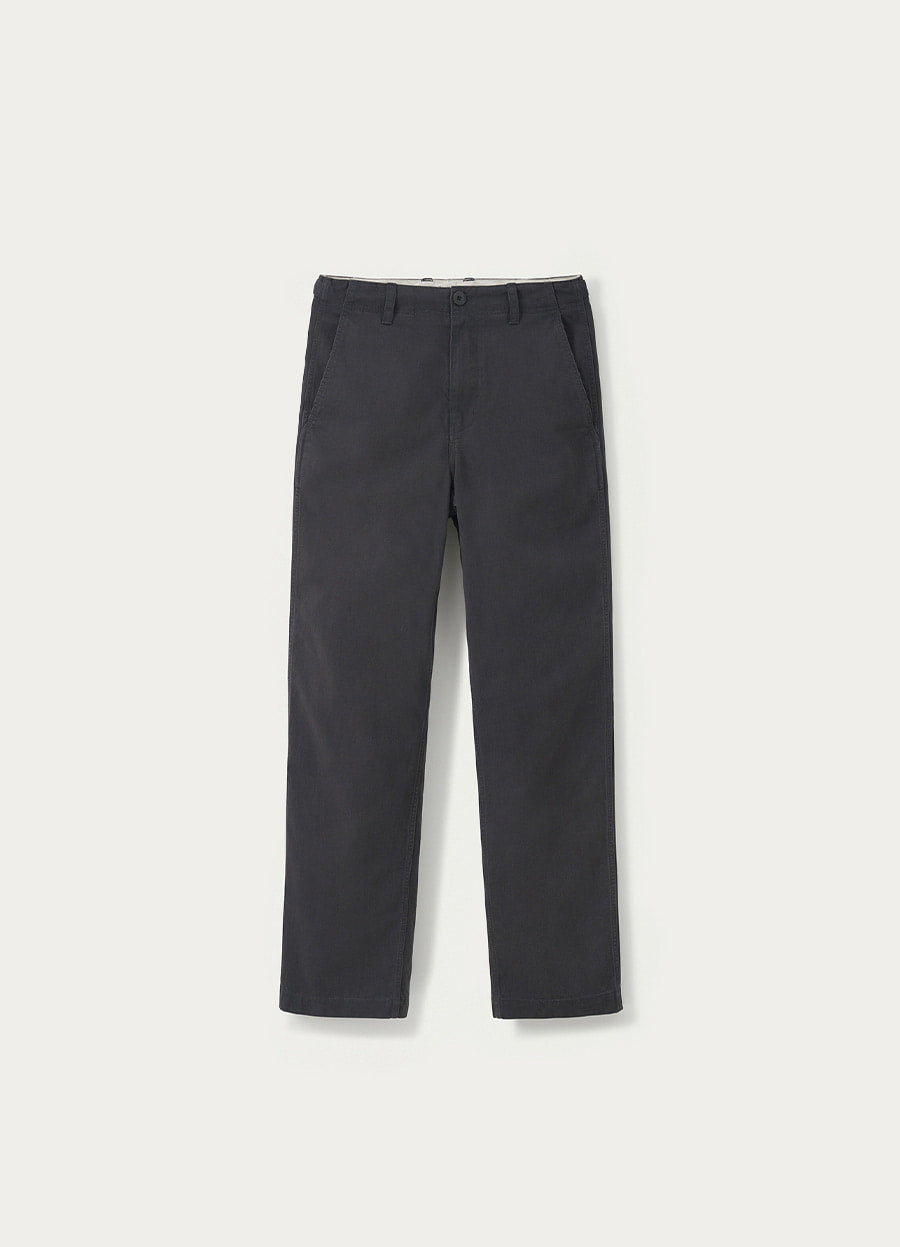 Nothing Written Hugh cotton pants (Faded black)