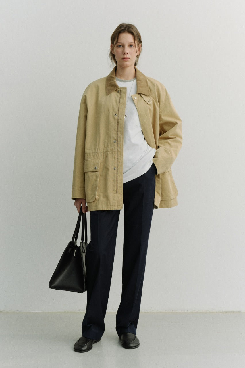 Dunst Straight Slacks Navy