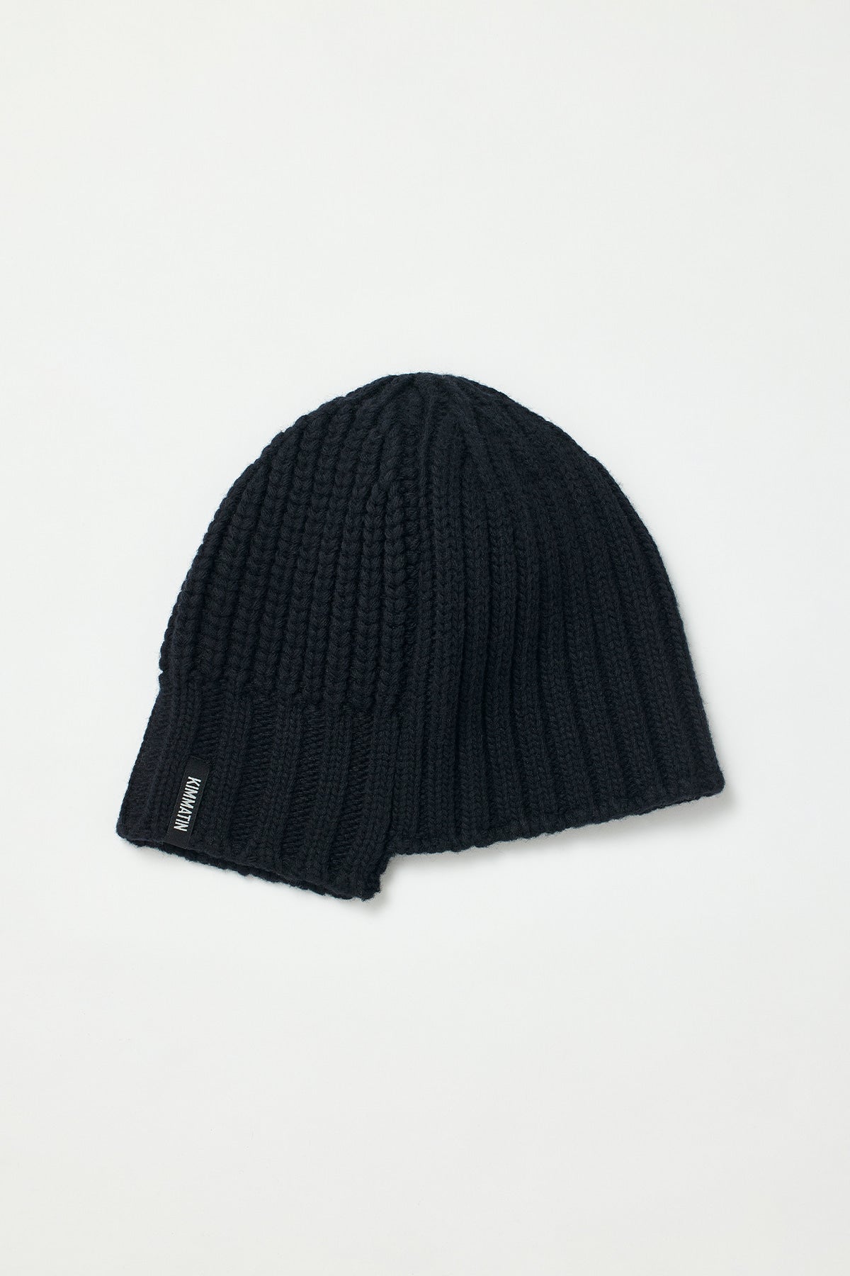 Matinkim Unbalance Knit Beanie IN Black