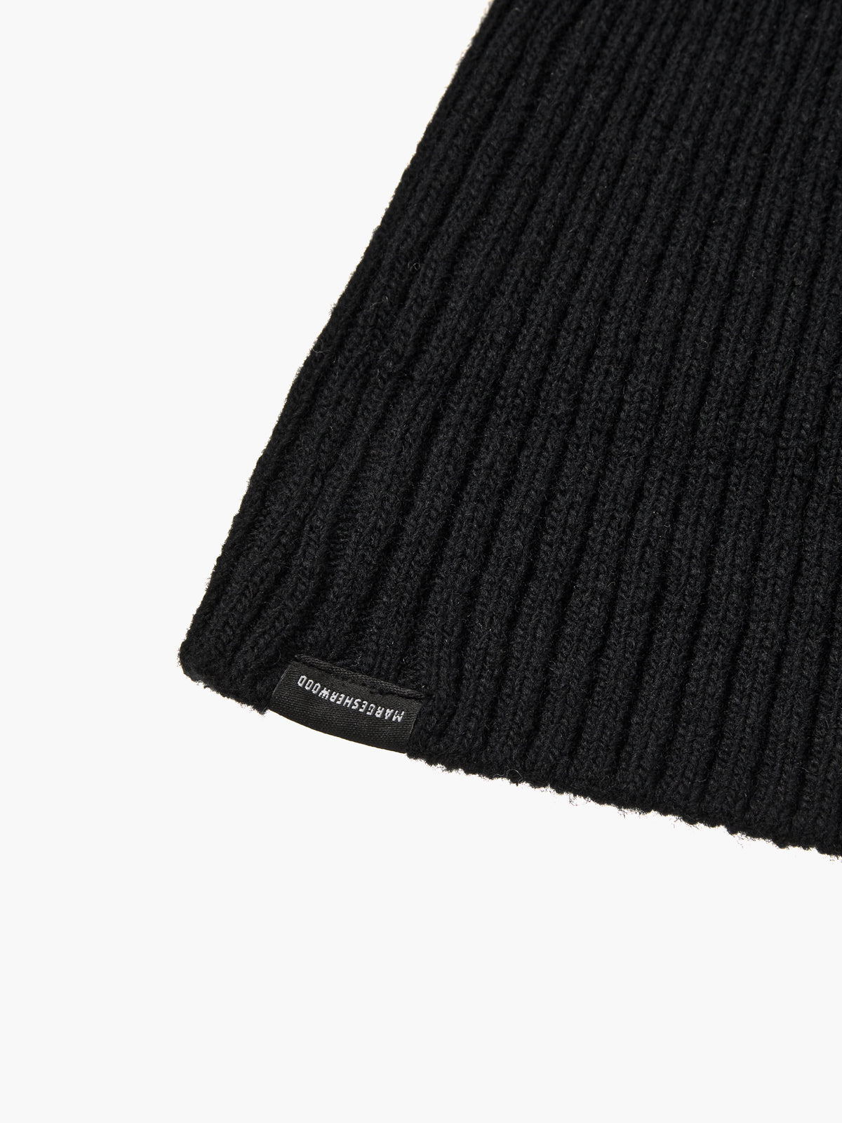 Margesherwood Classic Knit Beanie black