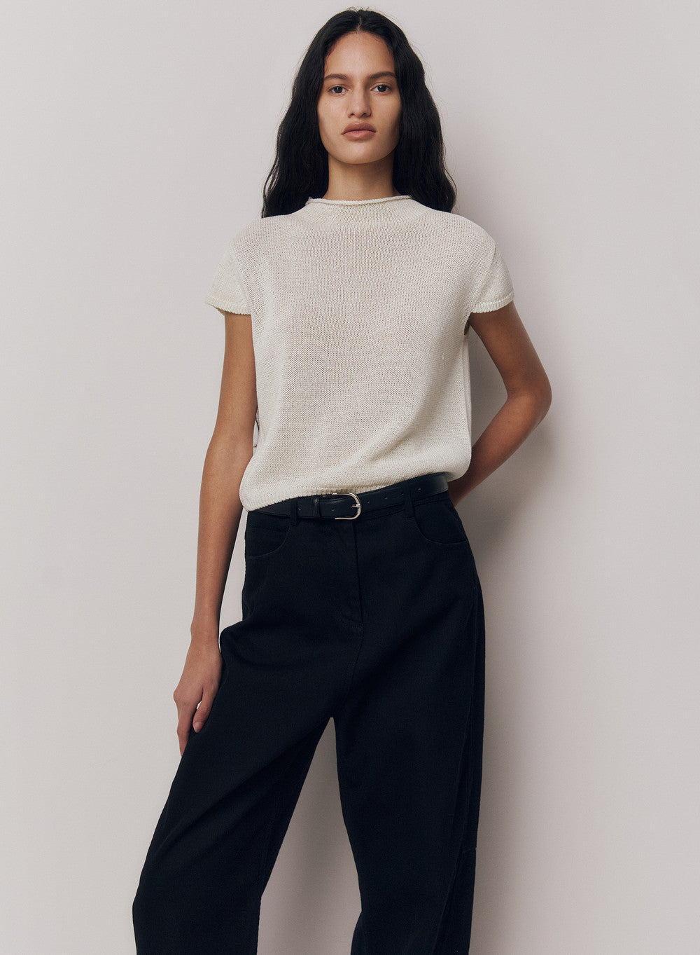 Kindersalmon Gaius Cotton Pants Black