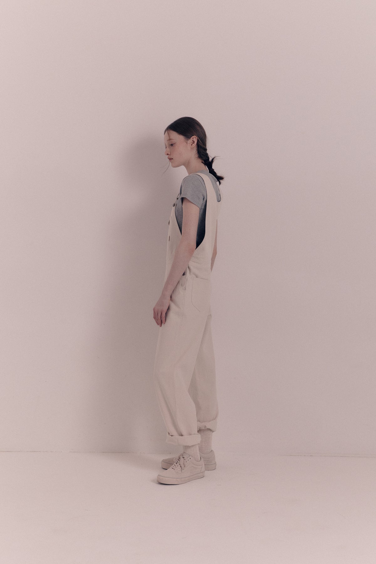 Nothing Written Toffe cotton overall (Cream)