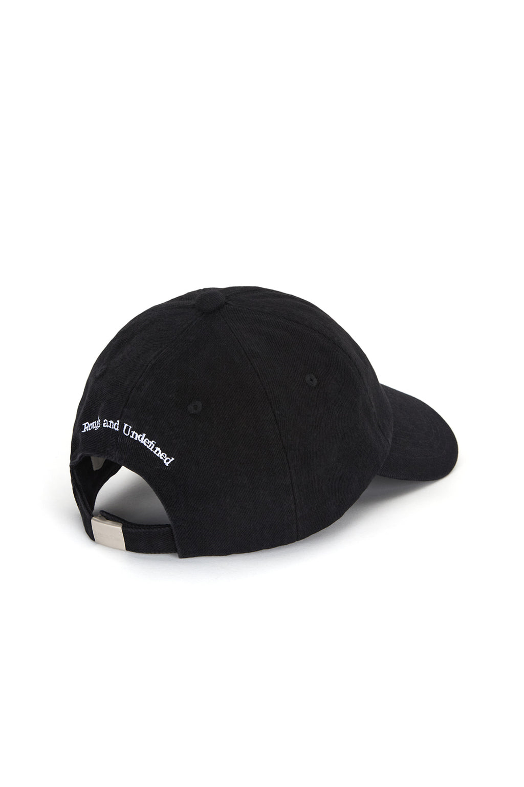 [matinkim] MATIN MINI LOGO DENIM BALL CAP IN BLACK