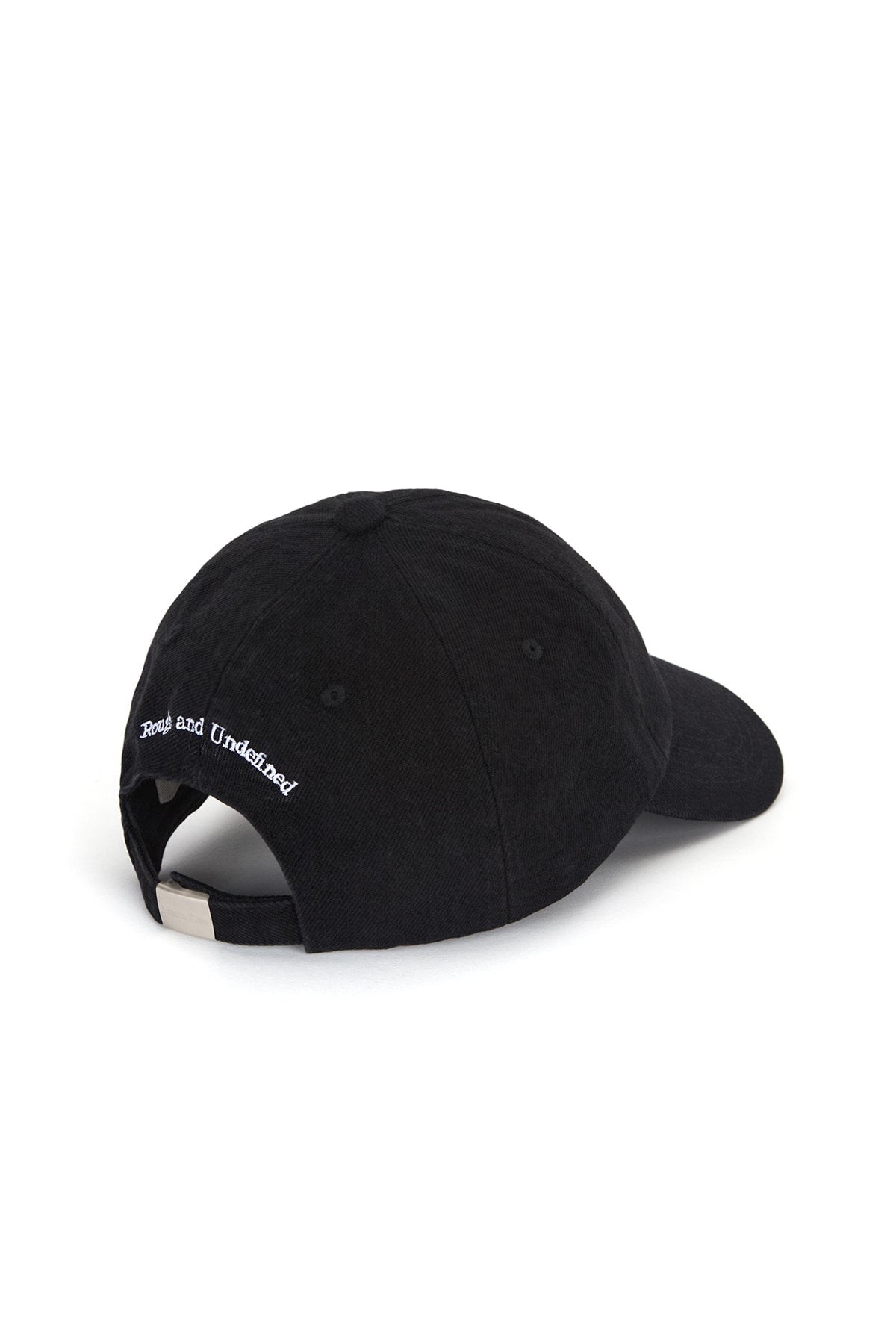 [matinkim] MATIN MINI LOGO DENIM BALL CAP IN BLACK