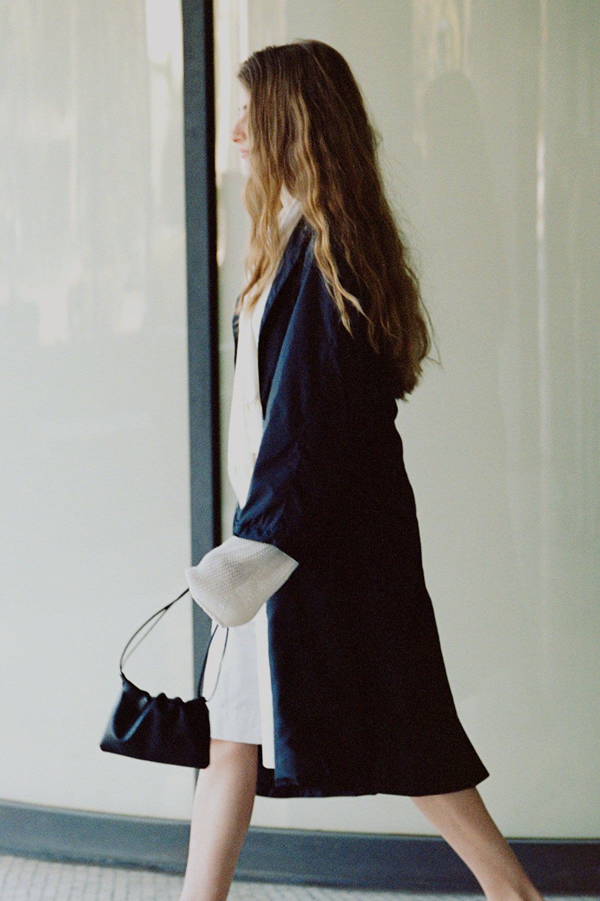 Nothing Written Urban nylon trench (Black)