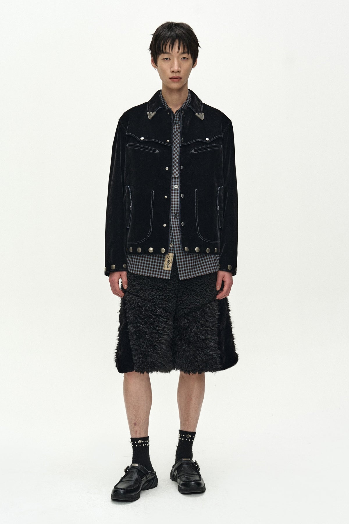Andersson Bell Atlanta Flock Velvet Jacket