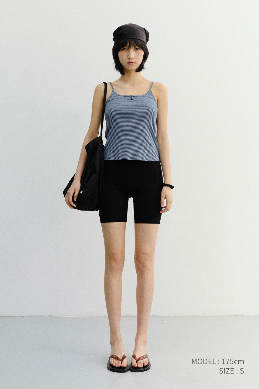 Dunst Petit Sleeveless Top Blue Stripe