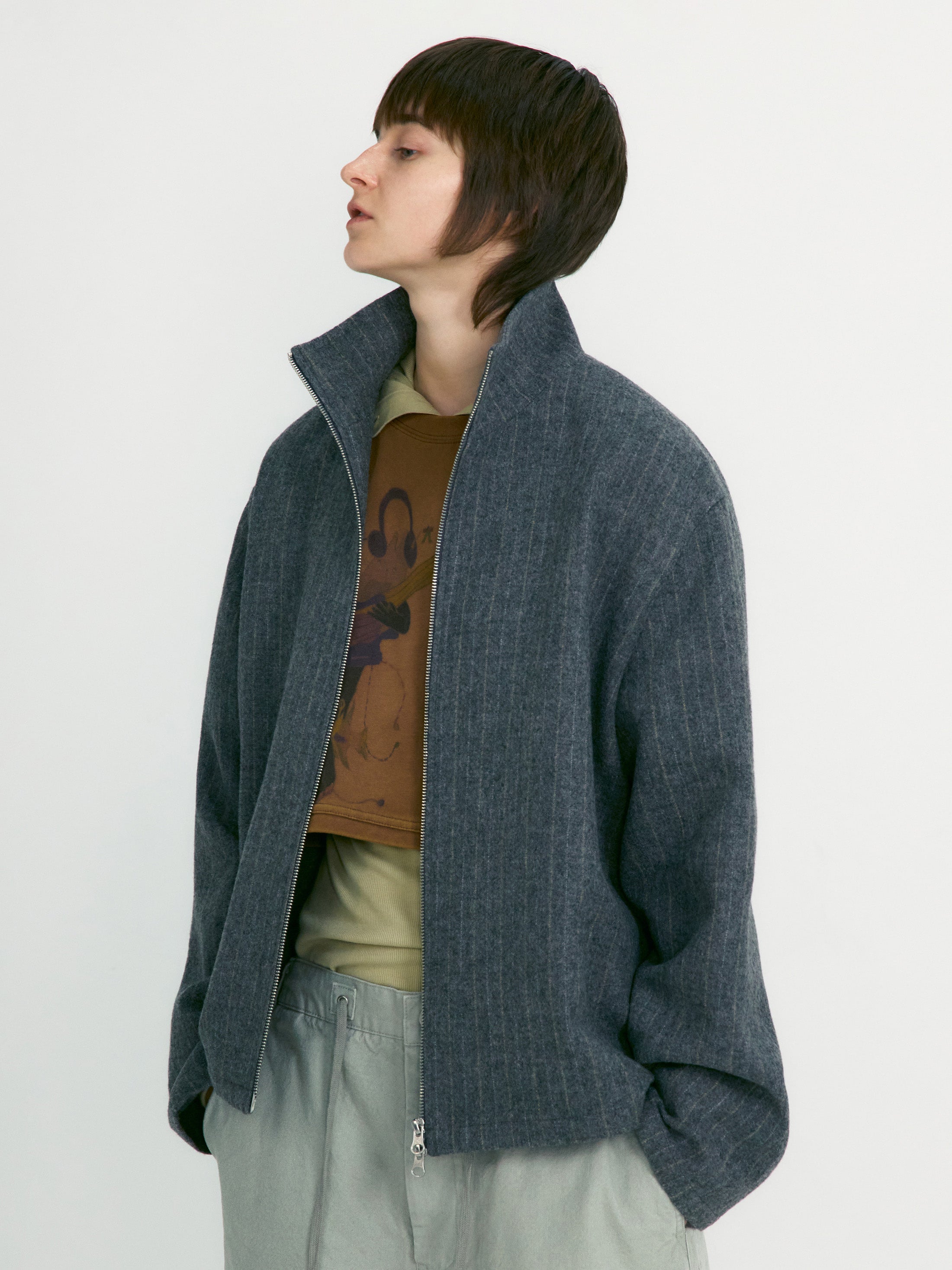 [low_classic] Washed Rockstar Cat T-Shirt
Orange Brown