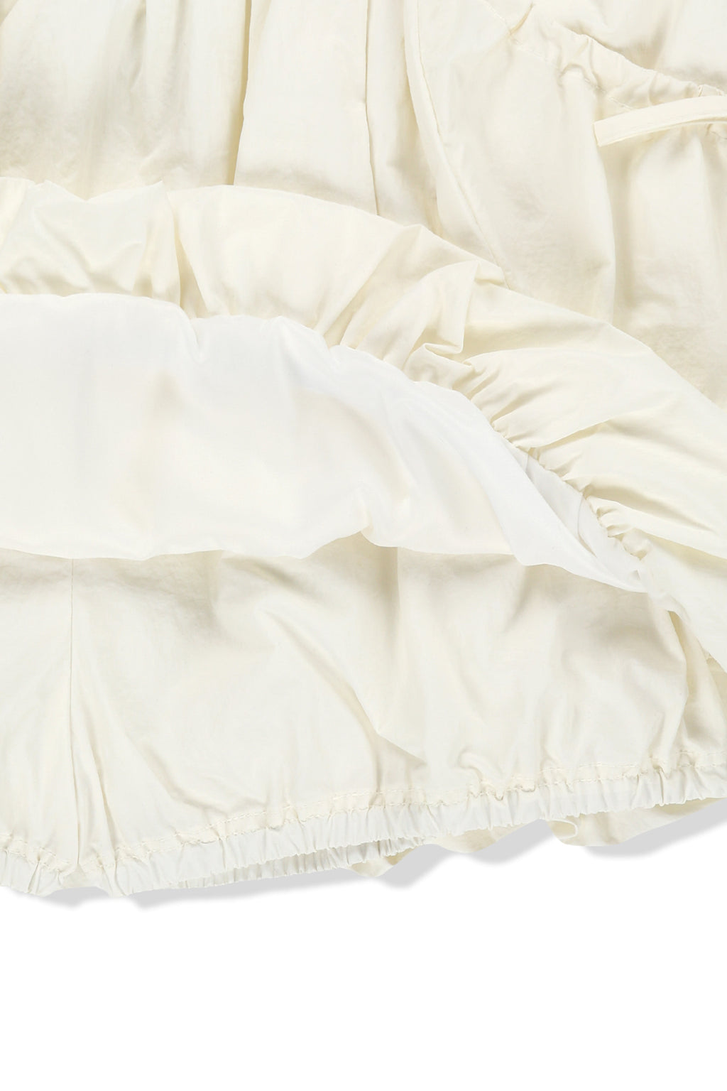 Matinkim Strap Detail Ballon Skirt IN Ivory