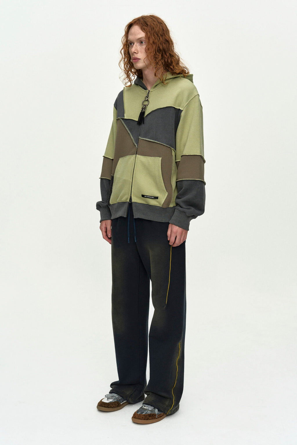 Andersson Bell Unisex Piping Line Dyed Sweat Pants