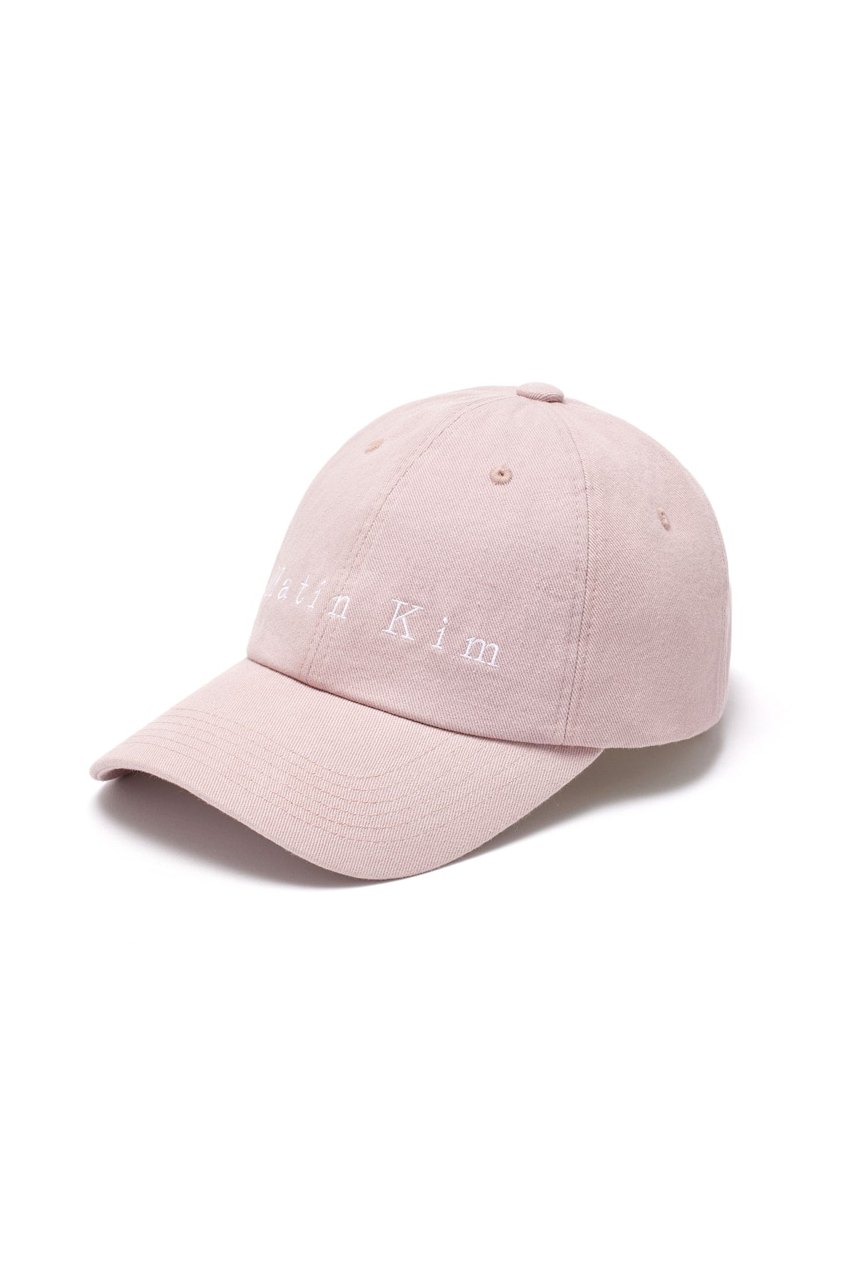 [matinkim] MATIN COTTON WASHED BALL CAP IN LIGHT PINK
