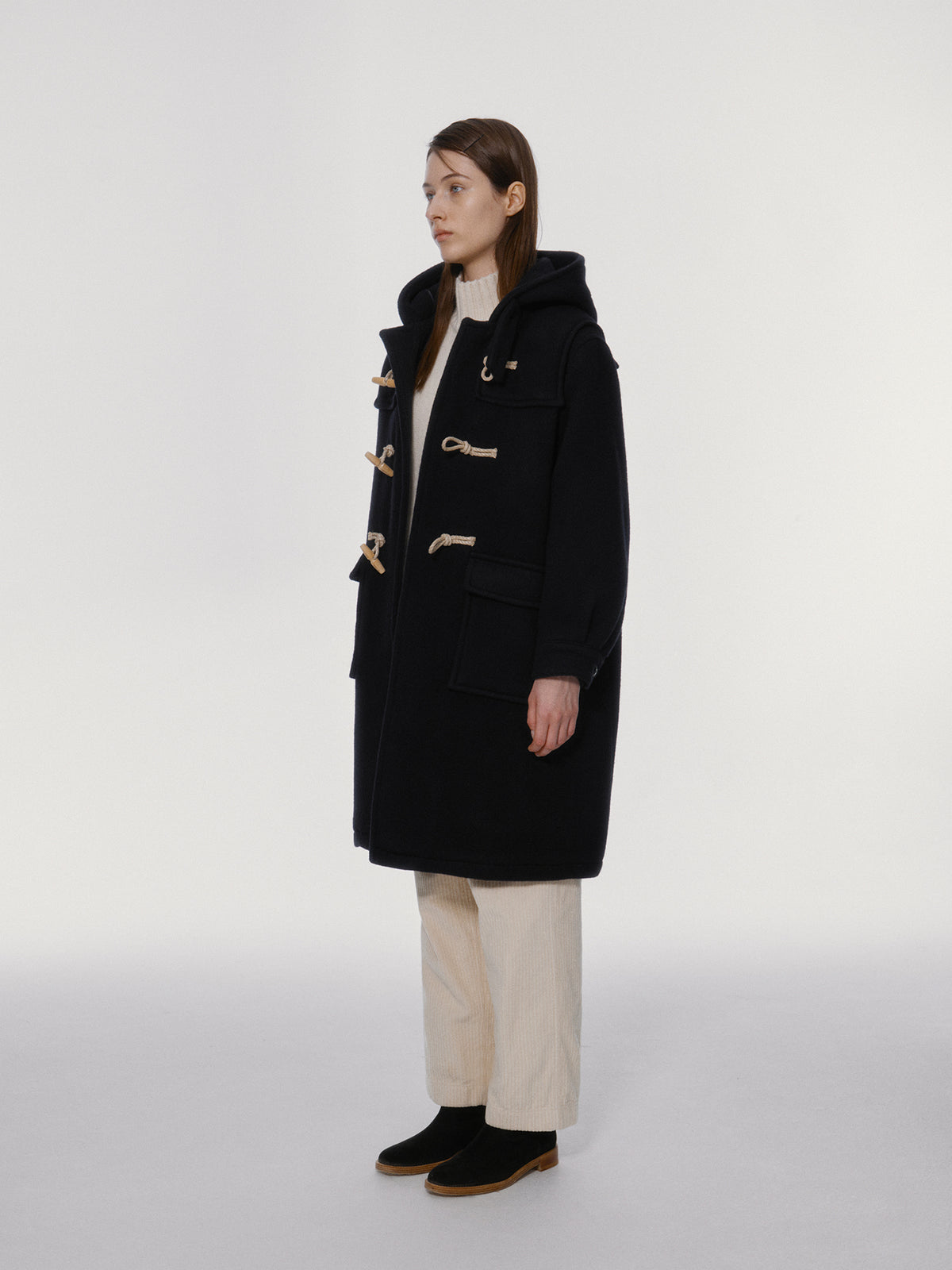 Nothing Written Classic duffle coat (Dark navy)