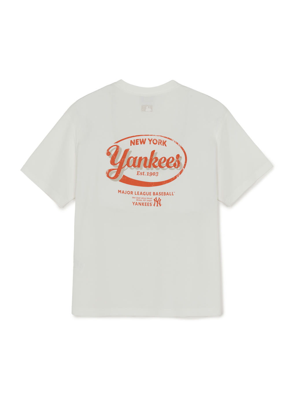 MLB Korea Vintage Sportive Cursive Graphic T-shirt