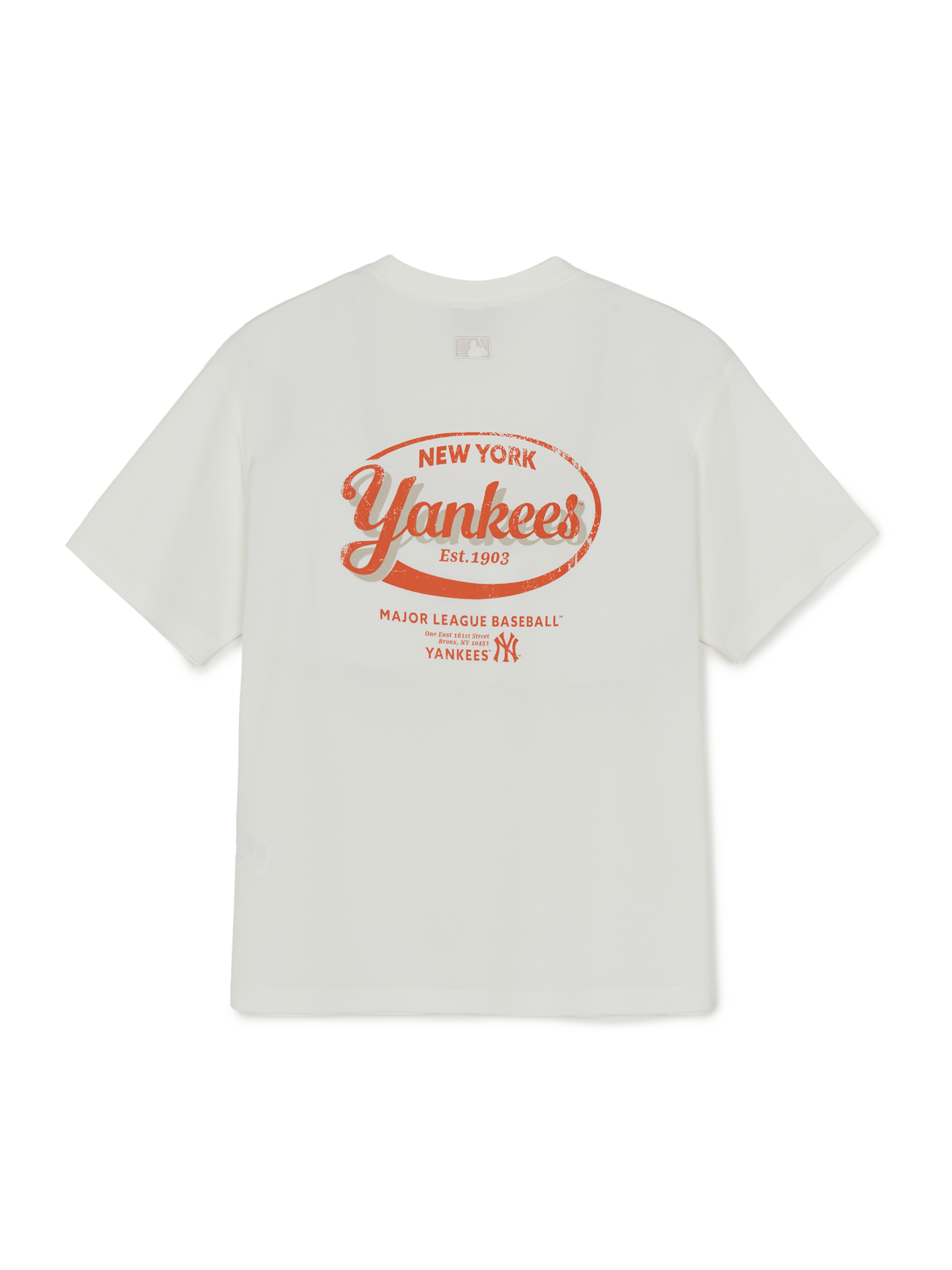 MLB Korea Vintage Sportive Cursive Graphic T-shirt