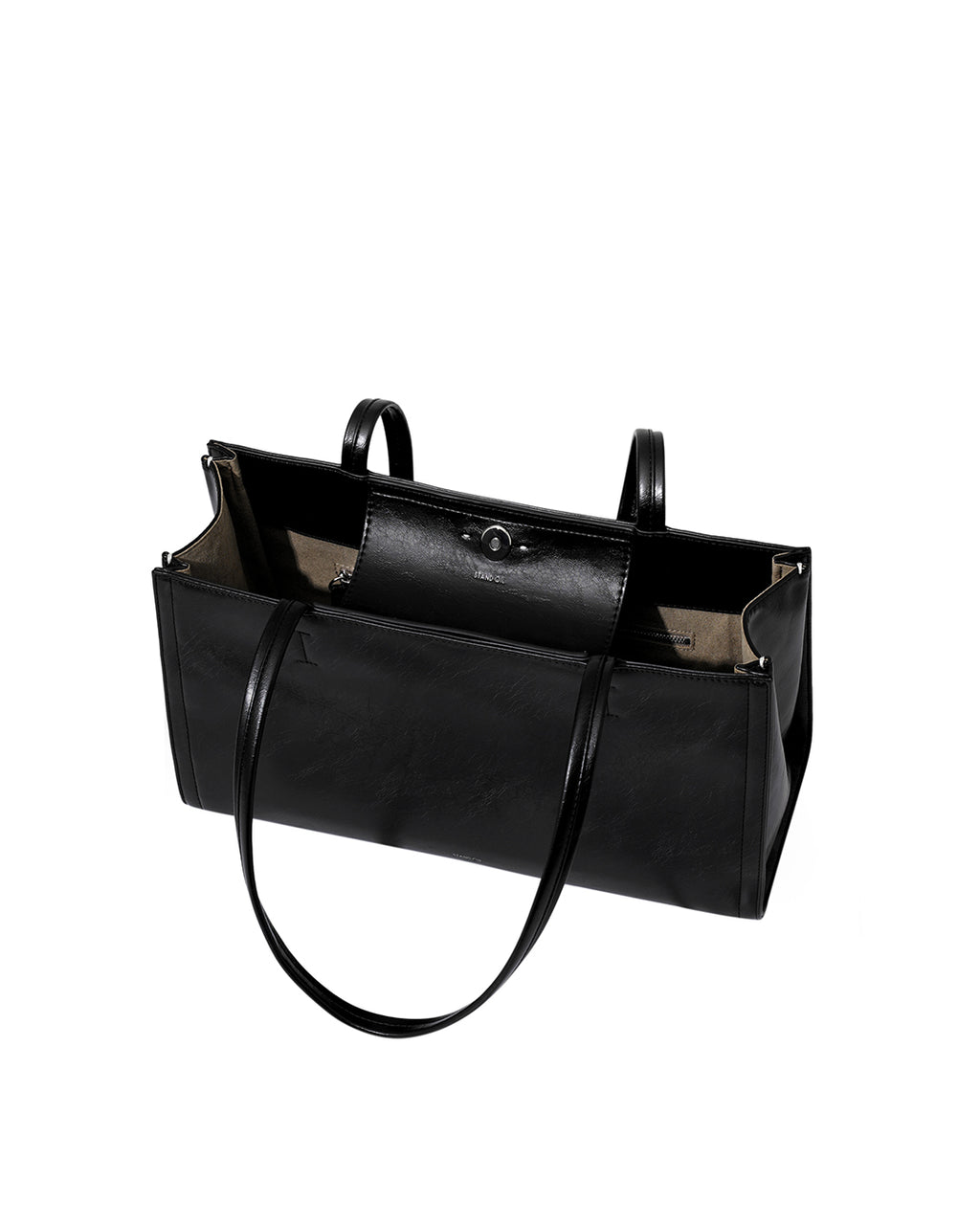 [standoil] Oblong Bag · Black
