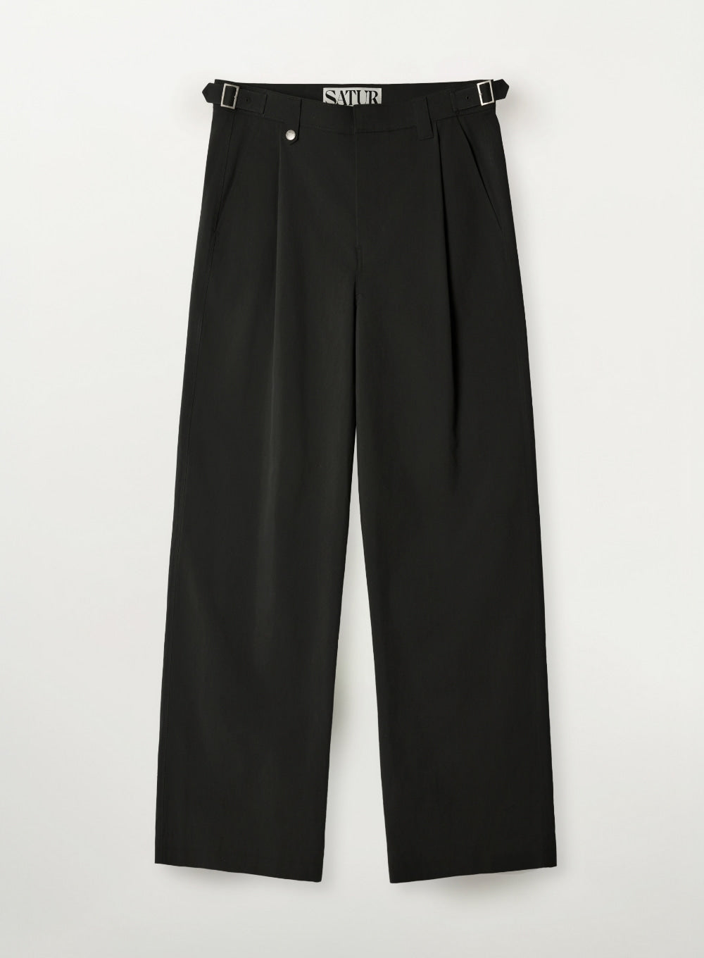 Satur Classic Chino Pants - Black