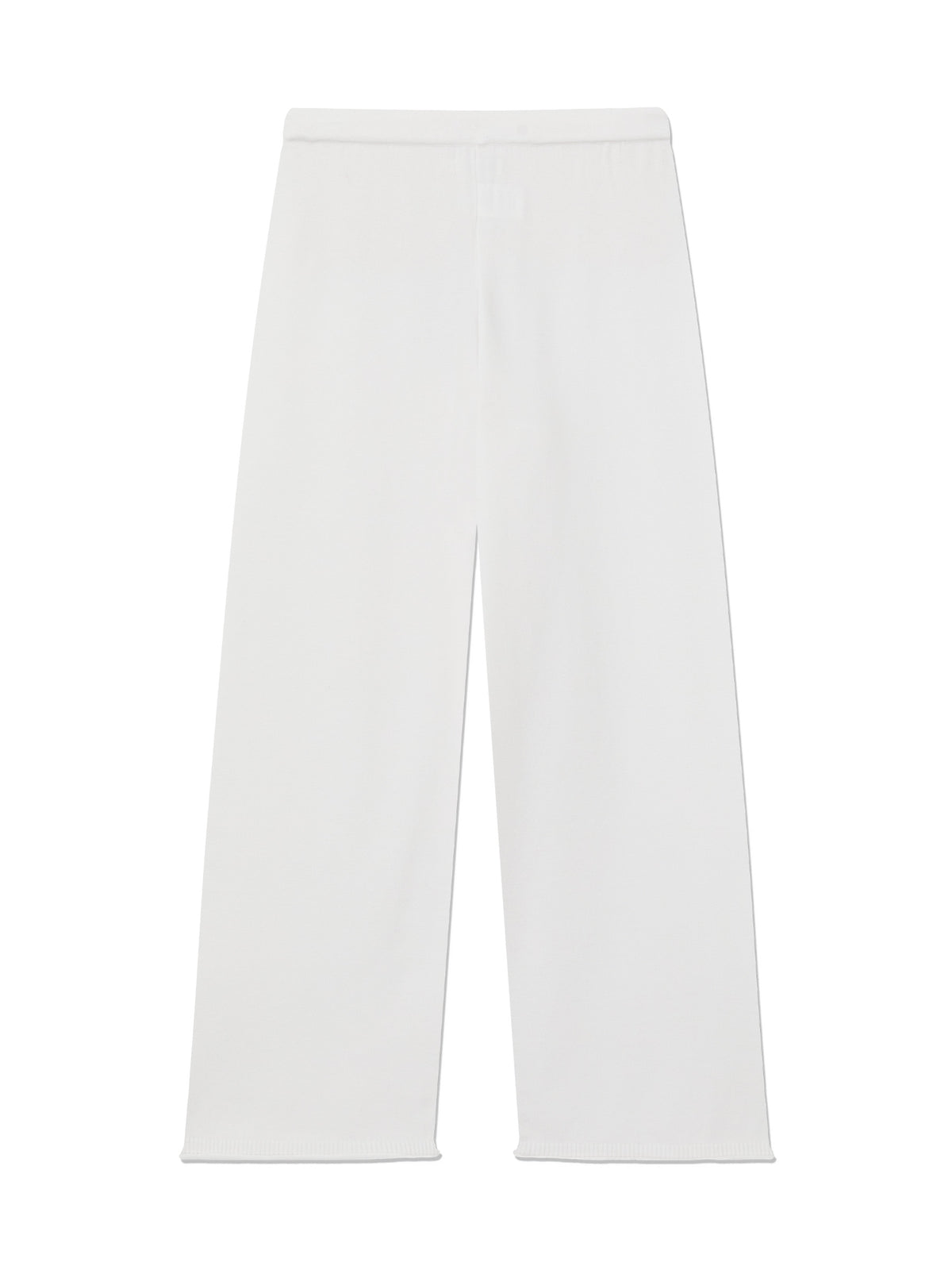 GLOWNY G Hug Knit Pants (White)