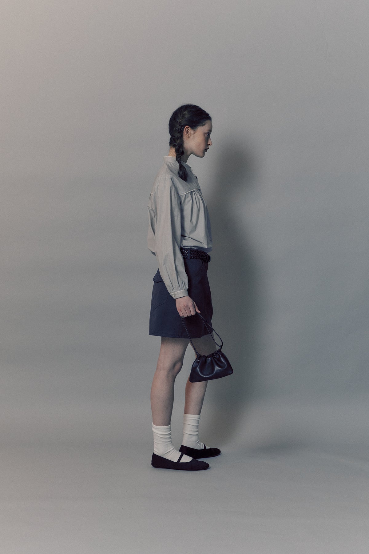 Nothing Written Sam mini skirt (Charcoal)