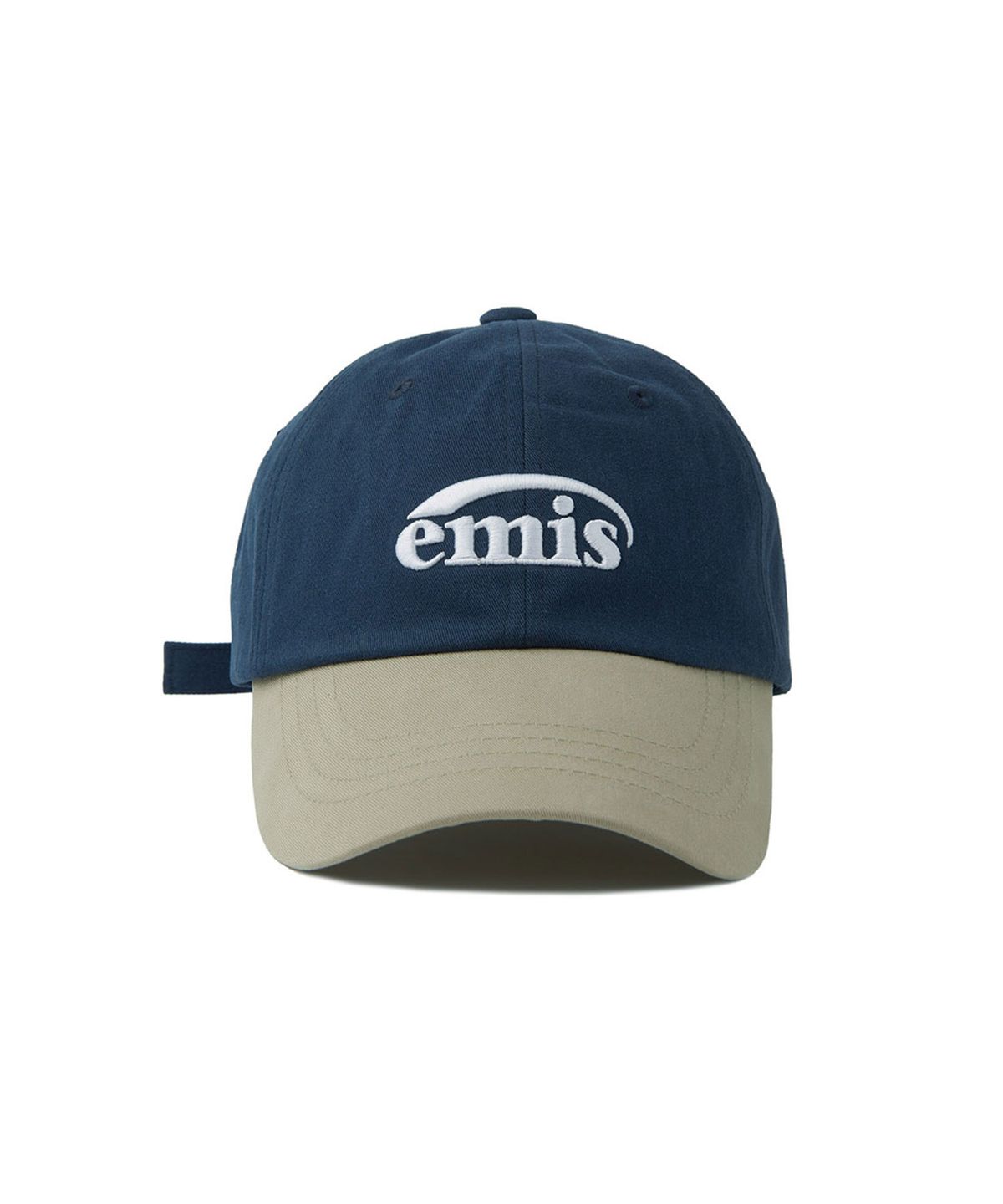 NEW LOGO MIX BALL CAP-BEIGE/NAVY