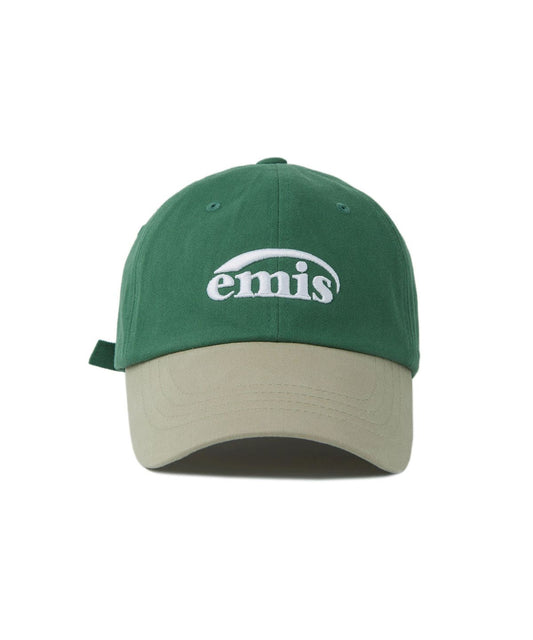 NEW LOGO MIX BALL CAP-BEIGE/GREEN