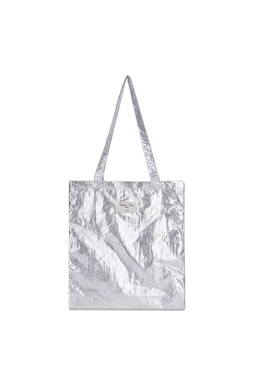[matinkim] MATIN PALETTE ECOBAG IN SILVER