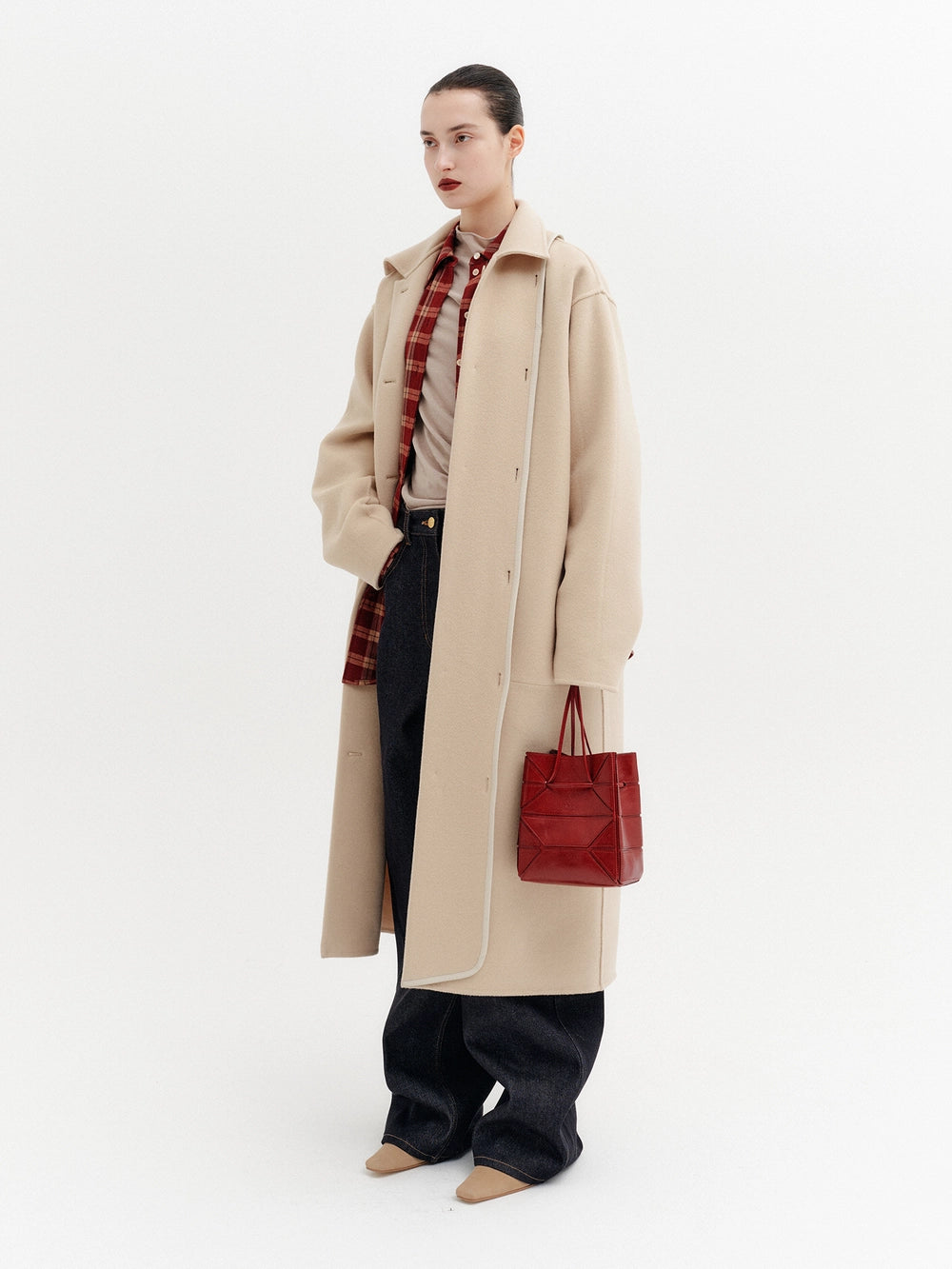 EENK Dual Layer Transform Coat - Beige