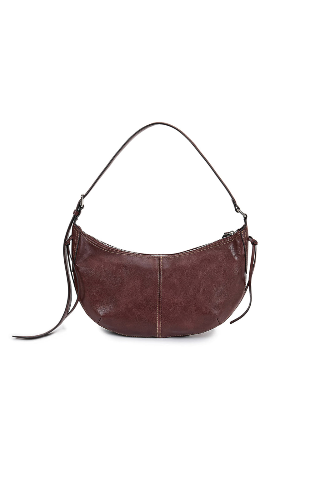 [matinkim] MOONLINE ARC HOBO BAG IN BROWN