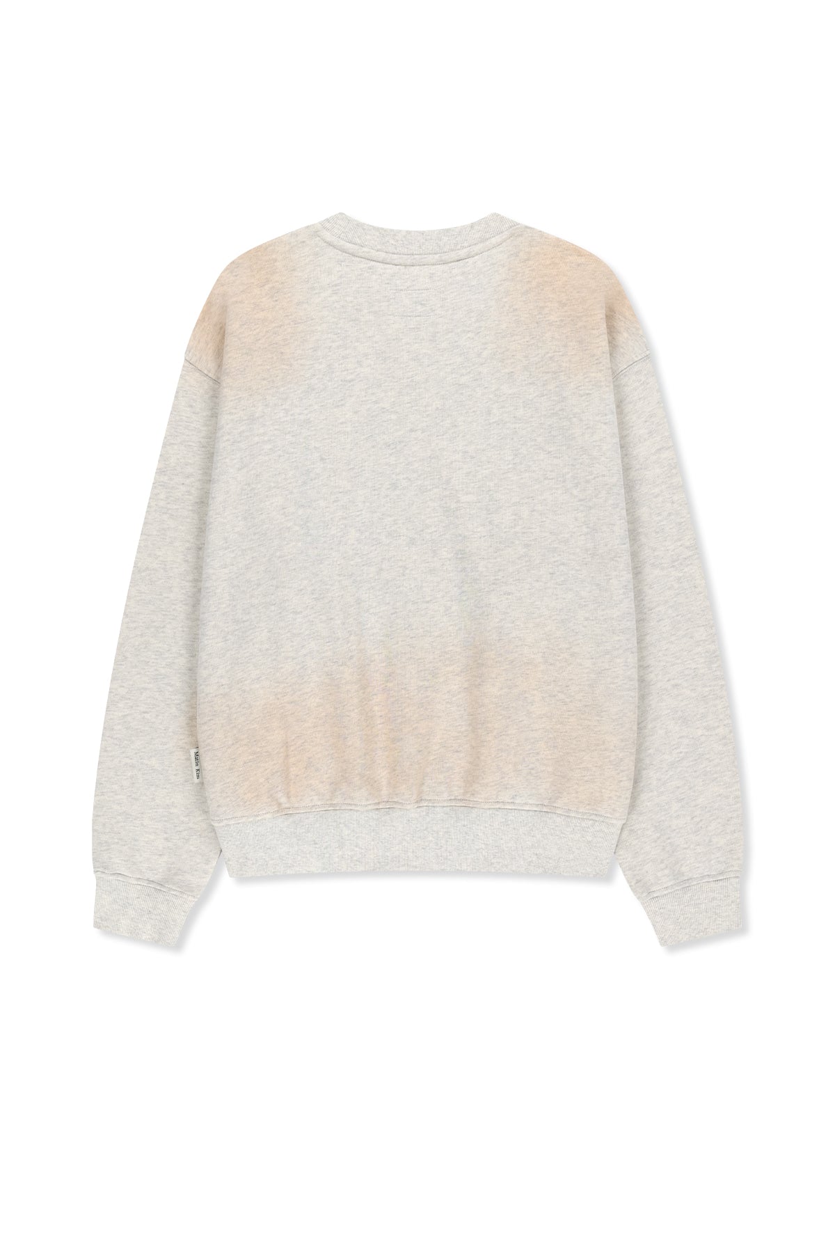 Matinkim Vintage Spray Logo Sweatshirt IN Light Beige