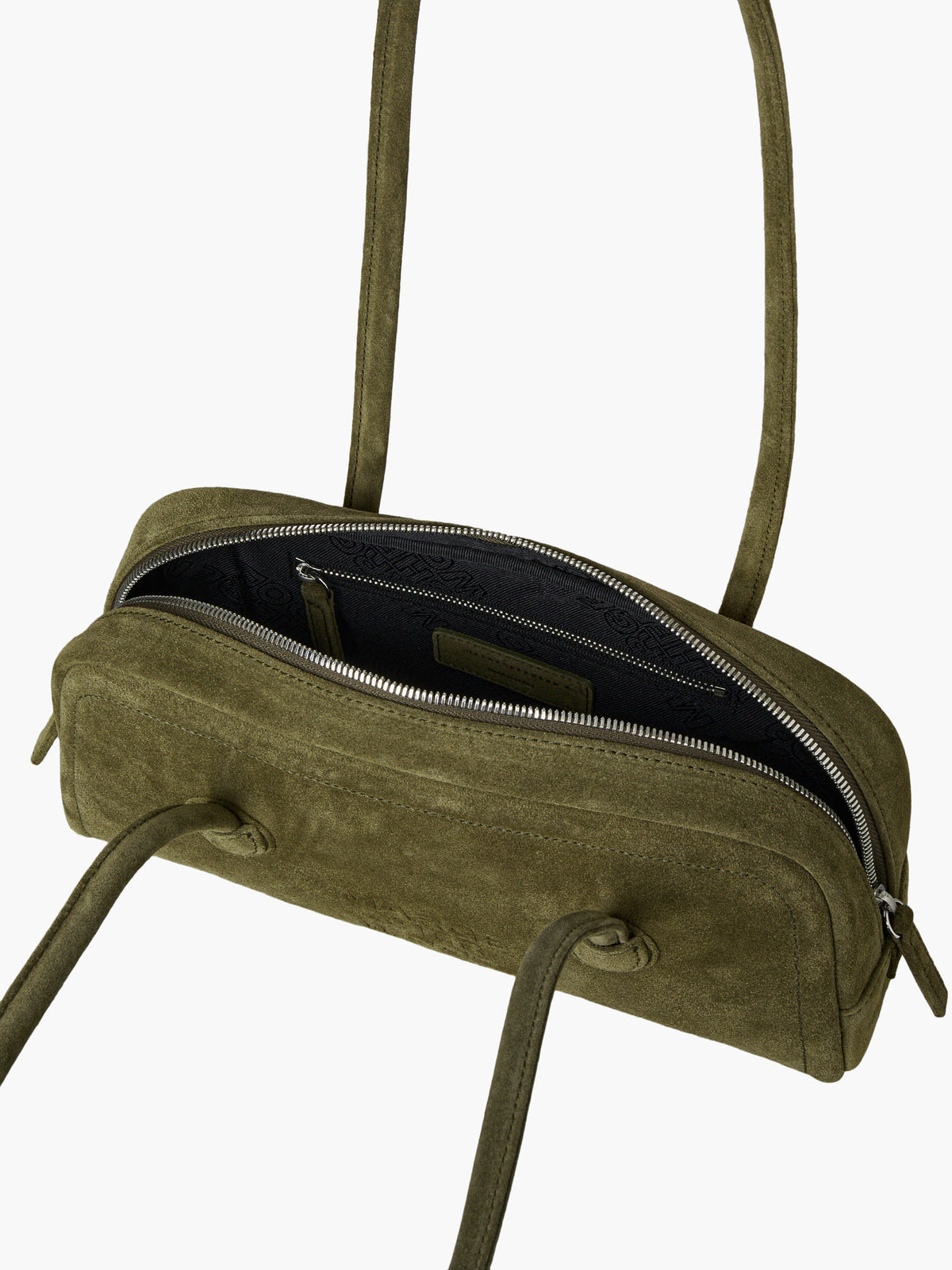Margesherwood Soft Boston EW dark olive suede