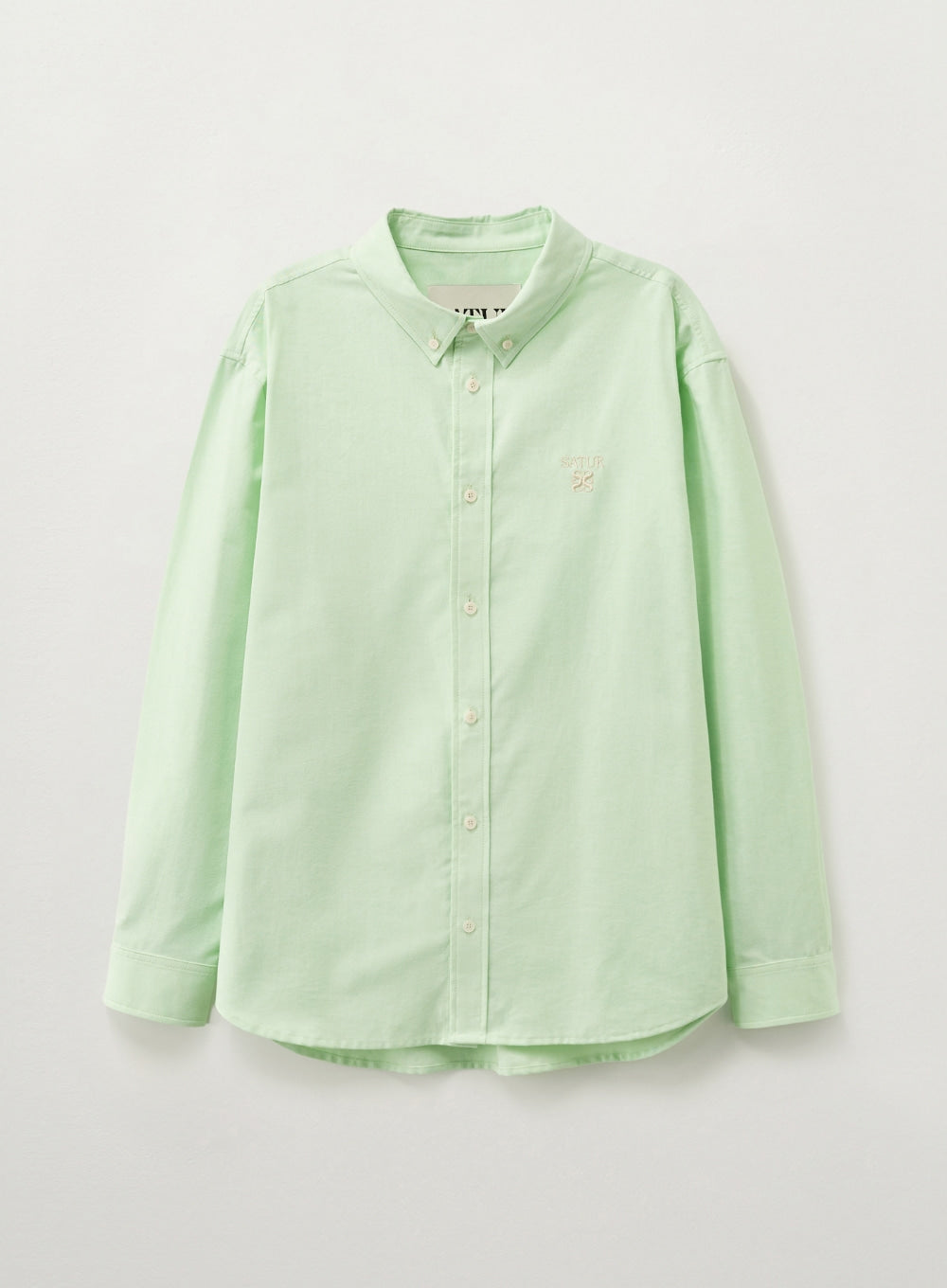 Satur Loren Oxford Shirt - Mint