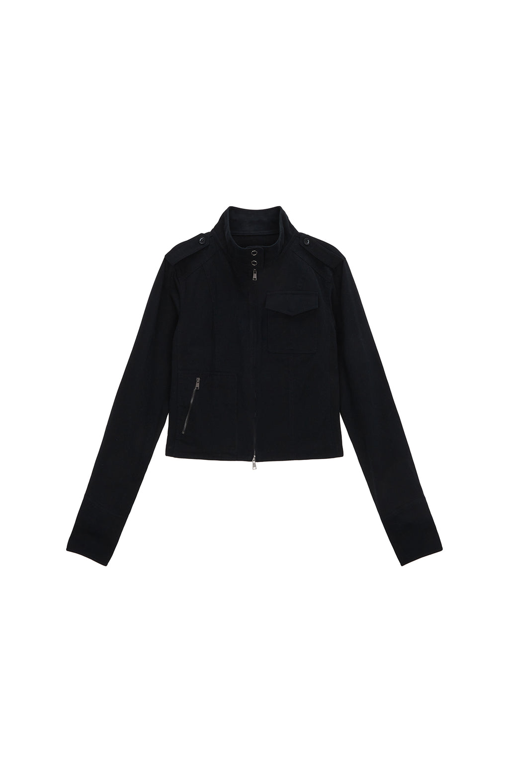 Matinkim Washed Slim Cargo Jumper IN Dark Navy