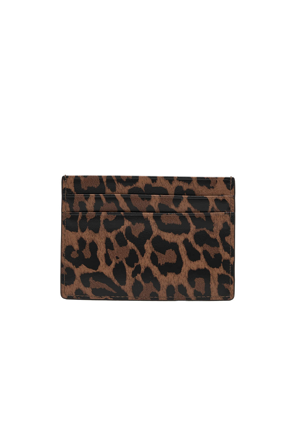 Matinkim Leopard Vintage Card Wallet IN Brown