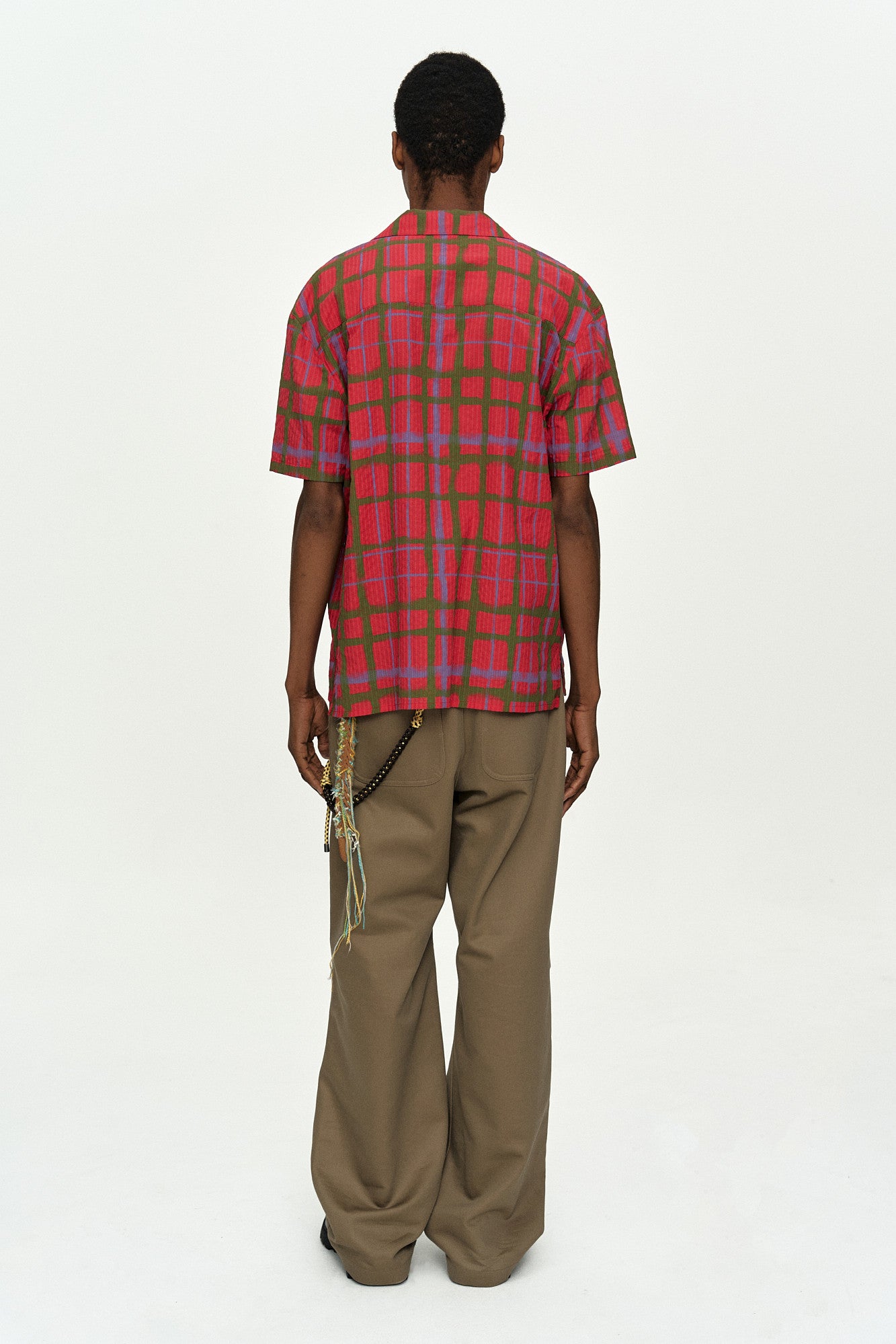 Andersson Bell Rothko Open Collar Shirt