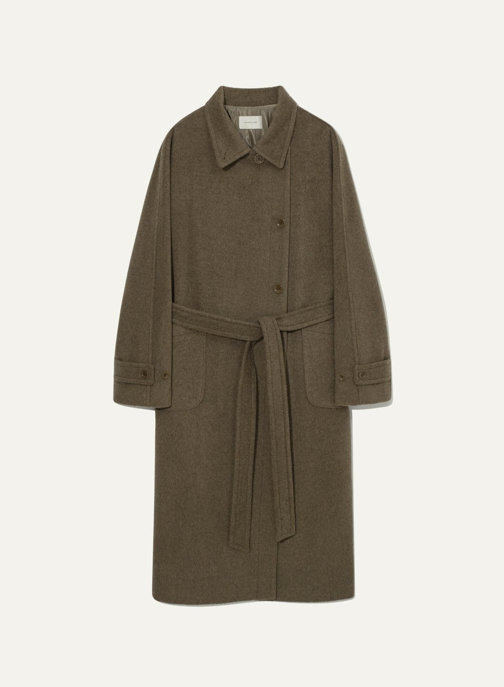 Kindersalmon Poster Wool Coat Camel