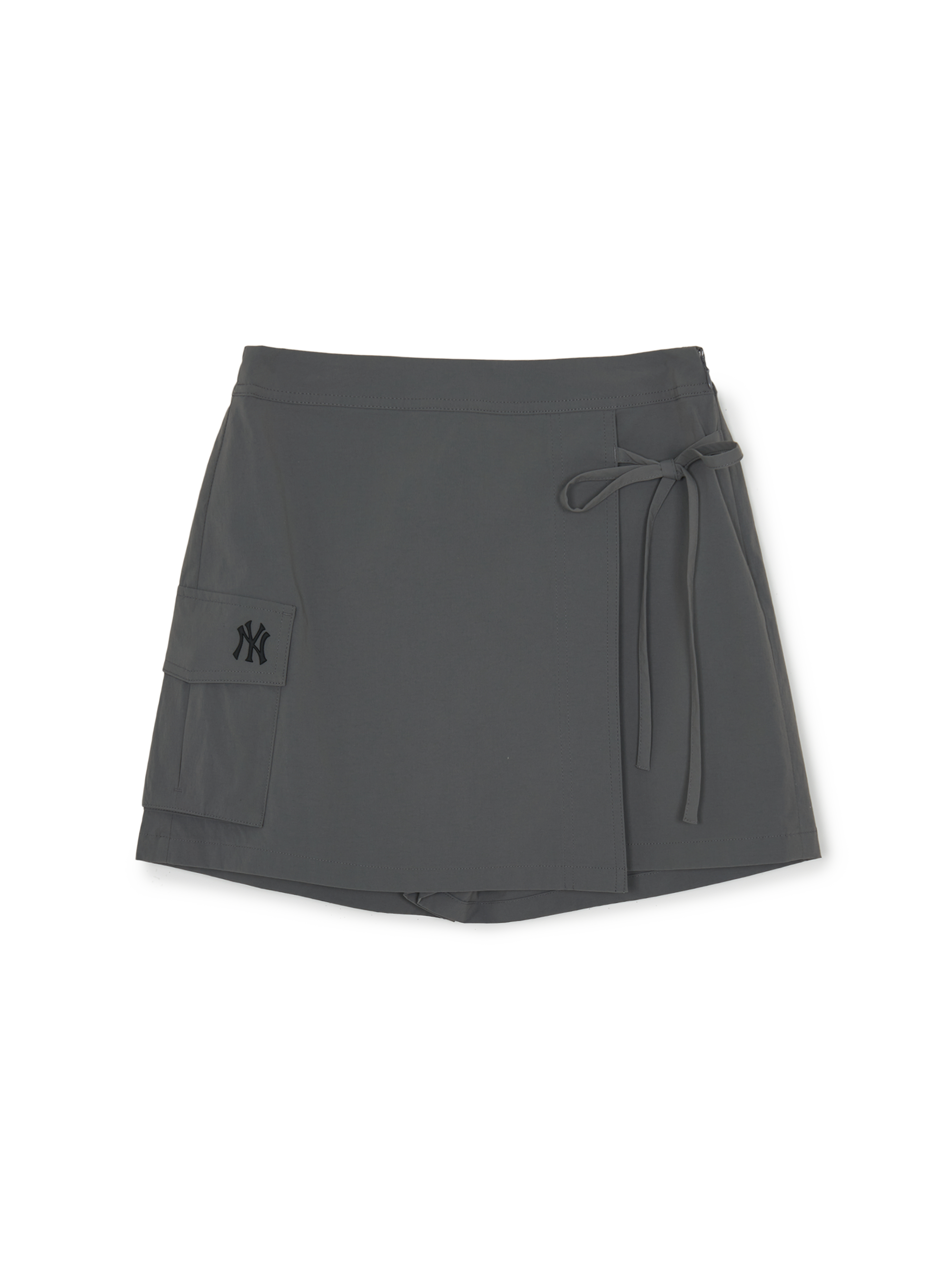 MLB Korea Women's Gorpcore Cotton Touch Ribbon Cargo Skort