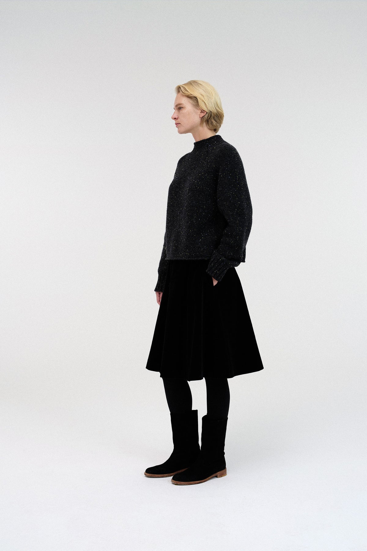 Nothing Written Perdita knitted sweater (Black)