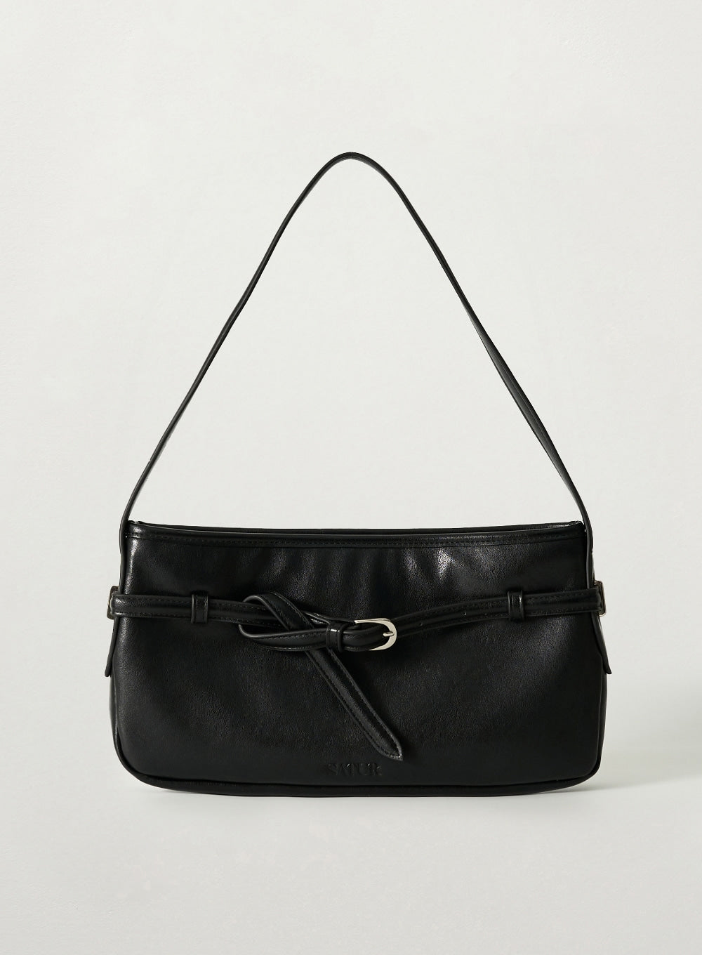 [satur] Belt Mini Shoulder Bag - Black