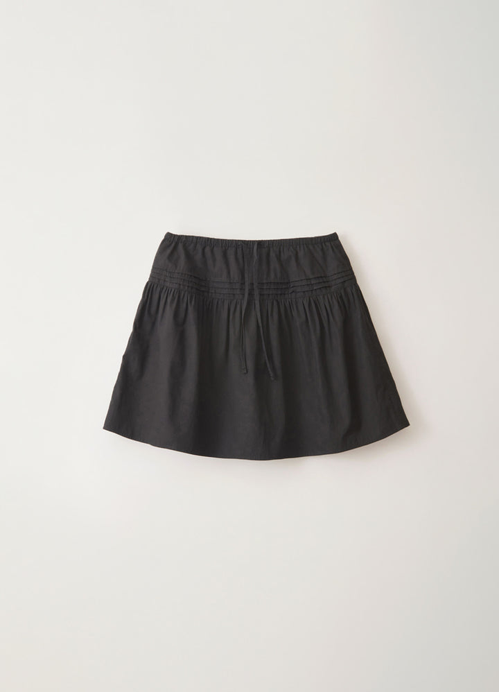 Nothing Written Pou flare skirt (Black)