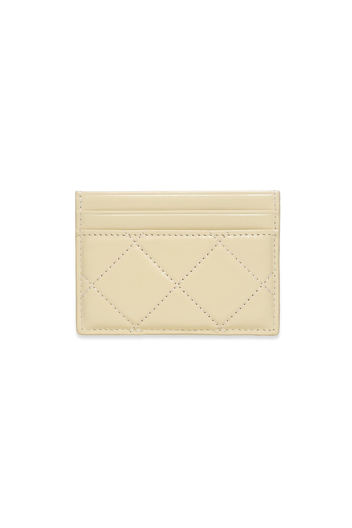 Matinkim Puff Quilt Card Wallet IN Butter