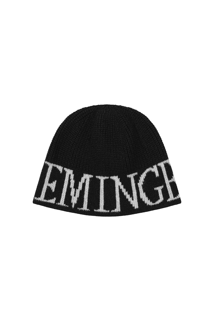 Treemingbird Logo Loose Beanie Black