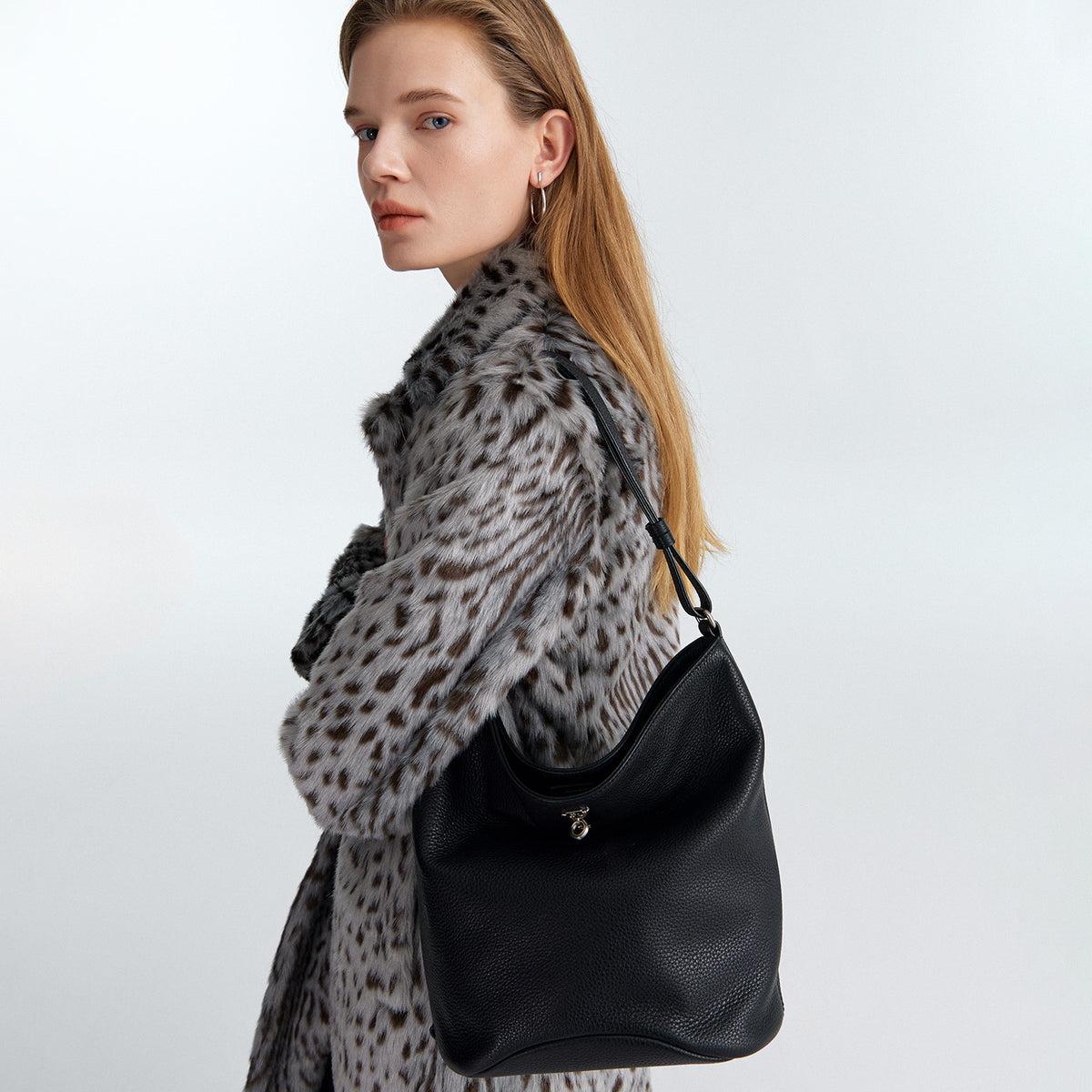 Vunque Perfec Baggy Hobo S Black