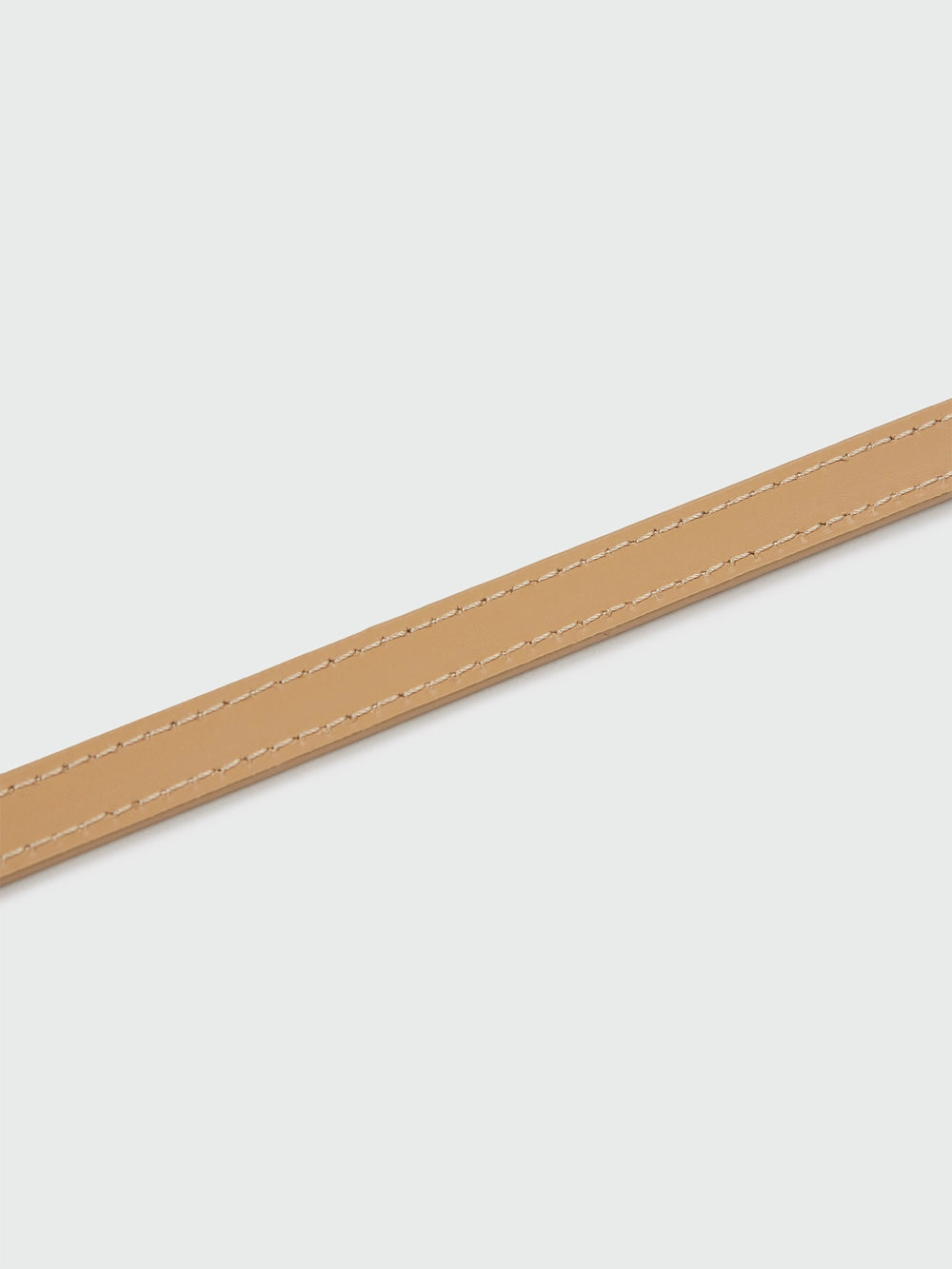 EENK Rose Gold Button Belt - Beige