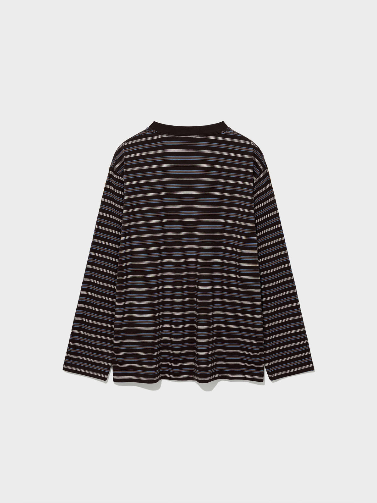 Low Classic Long Sleeve Striped T-Shirt Brown