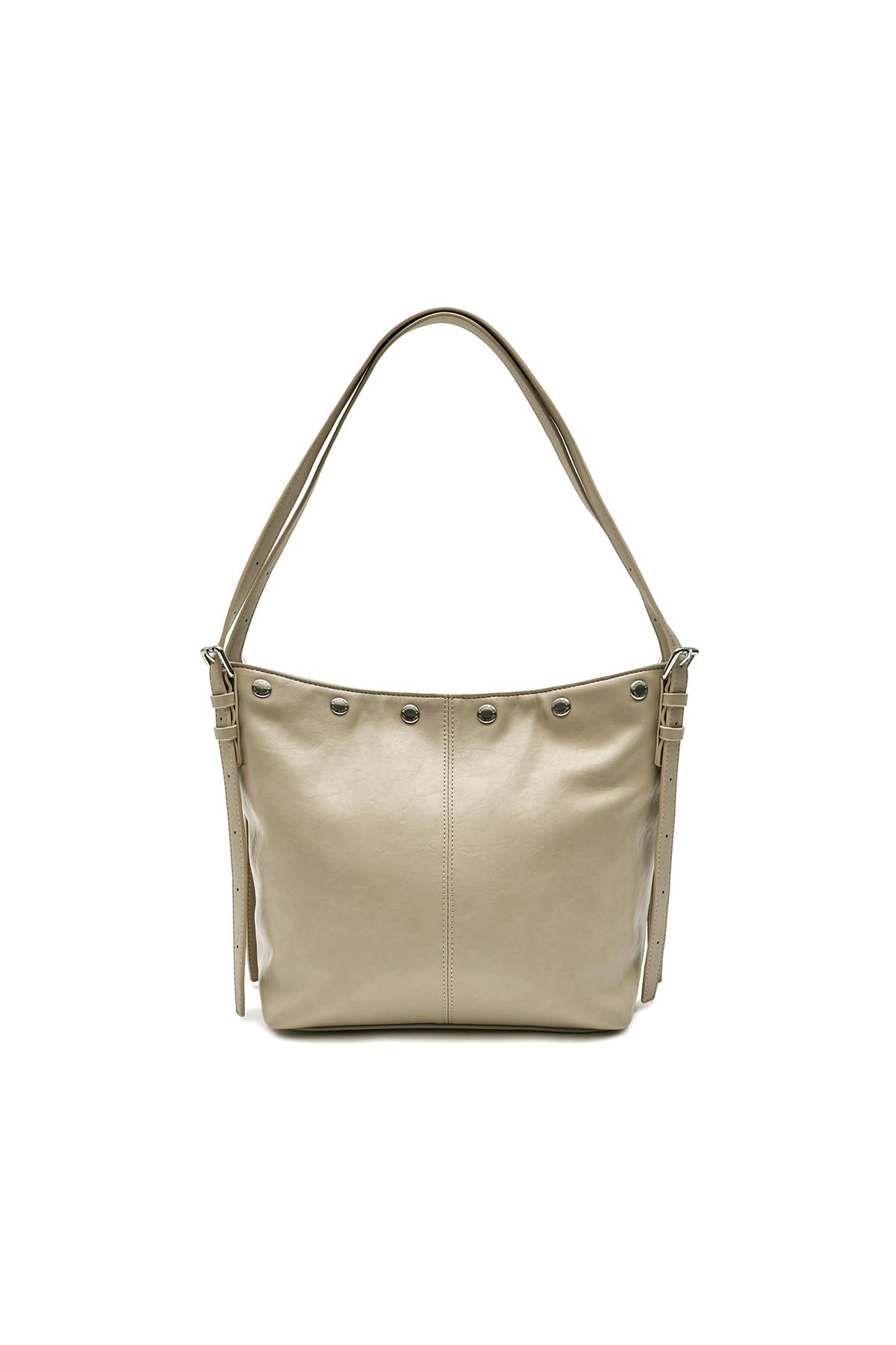 [matinkim] MATIN STUD POINT SMALL SHOULDER BAG IN BEIGE