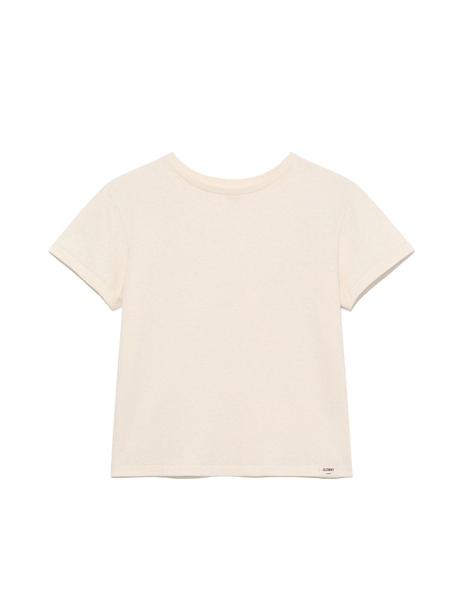 GLOWNY G Classic Tee (Ivory)